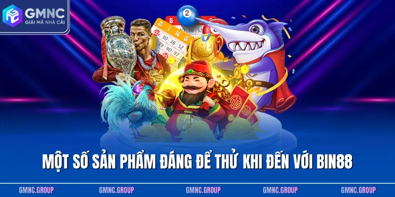 Một số sản phẩm đáng để thử khi đến với BIN88
